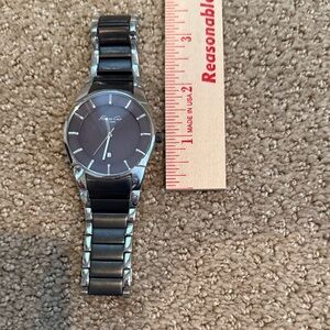 Kenneth Cole Black and Silver Men's Watch